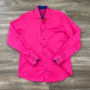 Dressmann Shirt Slim Fit, Size L (41/42)